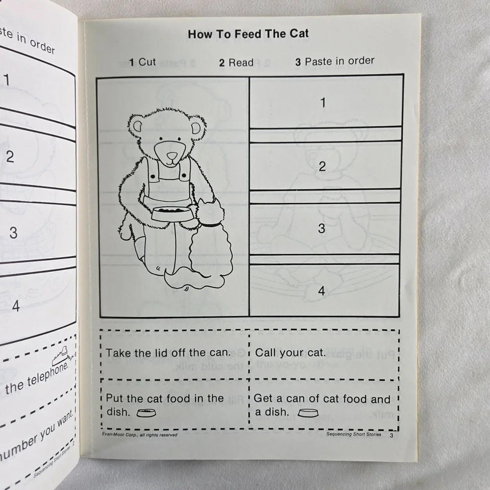 Evan-Moor Homeschool 4 Books English Grammar Phonics Reproducibles 1st to 3rd